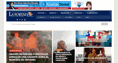 Desktop Screenshot of laportadacanada.com